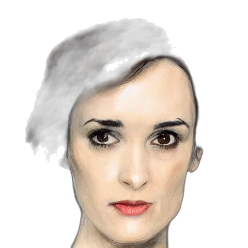 face, hat, hair, mask transparent PNG cut-out