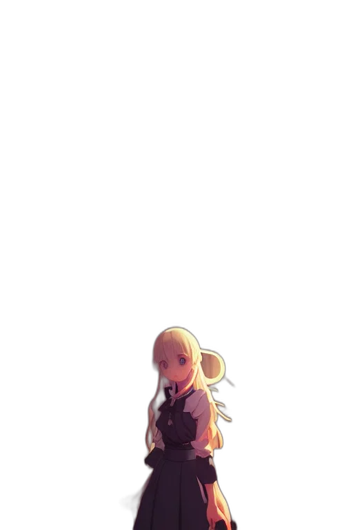 staff, dress, robot, creature transparent PNG cut-out