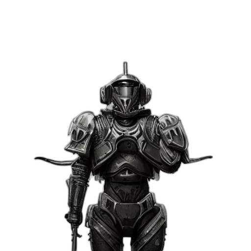 robot, sword, weapon, staff transparent PNG cut-out