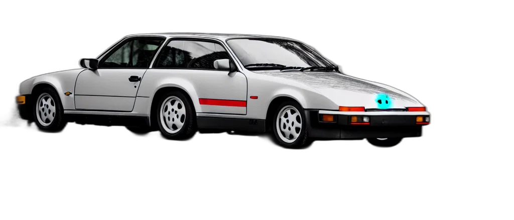 car, photorealistic, porsche, iso transparent PNG cut-out