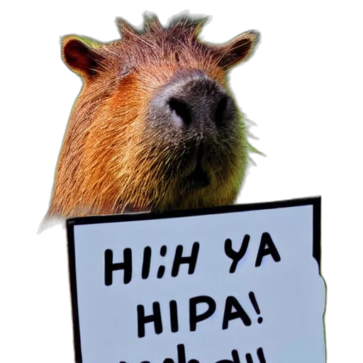 animal, hat, hair, face transparent PNG cut-out