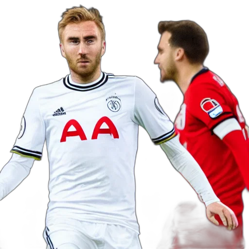 christian, eriksen, unhappy transparent PNG cut-out