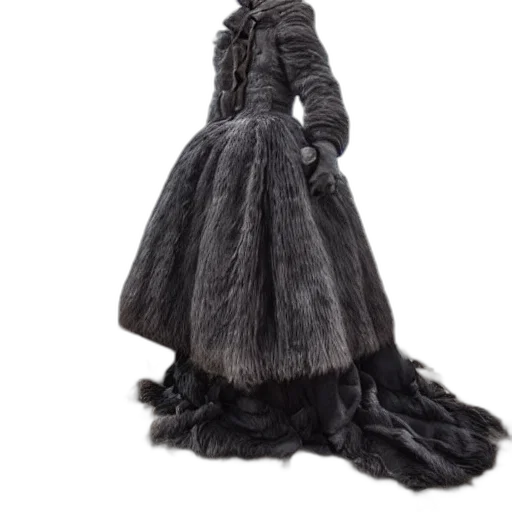 dress, jacket, concept art, dark transparent PNG cut-out
