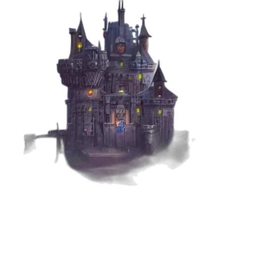 building, crown, weapon, staff transparent PNG cut-out