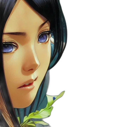 face, photorealistic, fantasy art, concept art transparent PNG cut-out