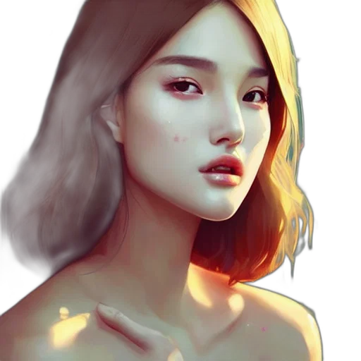 face, crown, mask, photorealistic transparent PNG cut-out