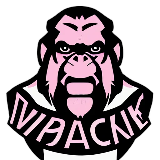 concept art, pink, vector, logo transparent PNG cut-out