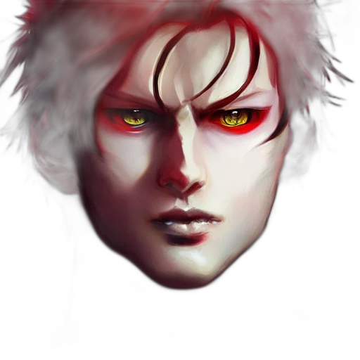 face, mask, fantasy art, photorealistic transparent PNG cut-out