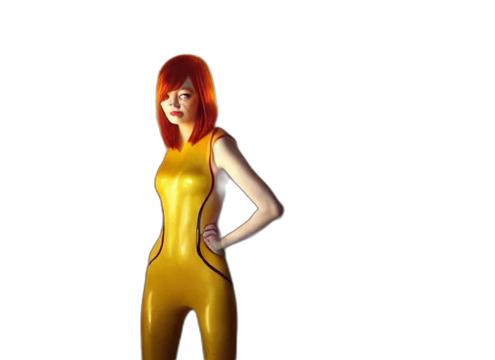 dress, 3d render, concept art, comic book art transparent PNG cut-out