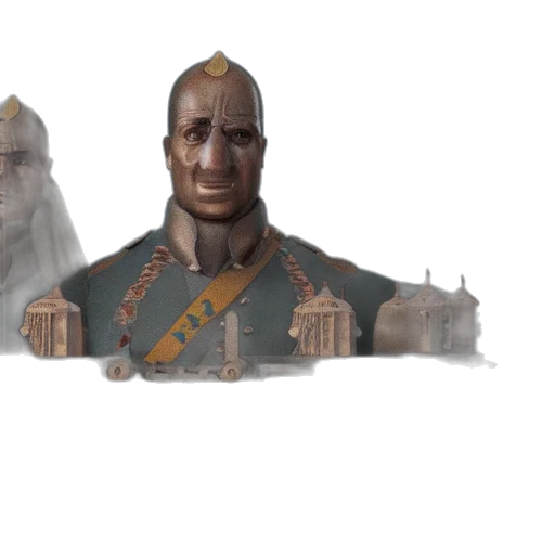 face, mask, crown, staff transparent PNG cut-out