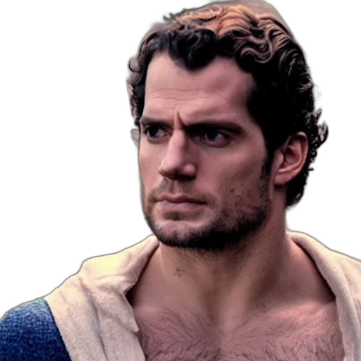 face, photorealistic, henry, cavill transparent PNG cut-out
