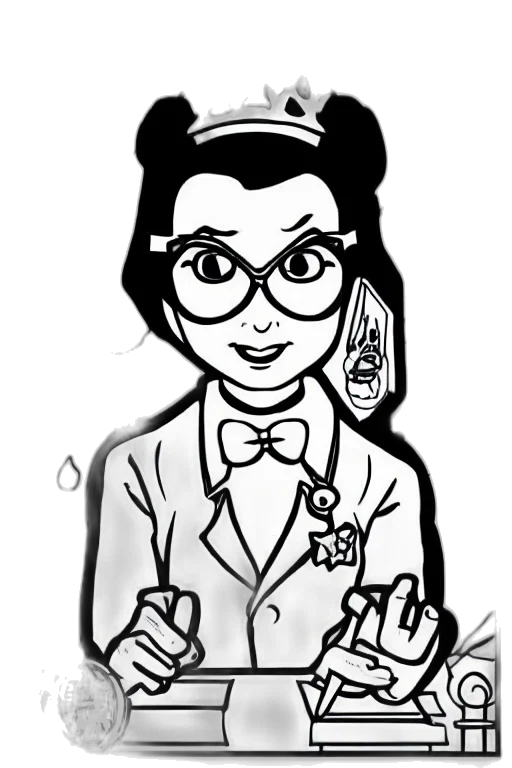 staff, cartoon, comic book art, concept art transparent PNG cut-out