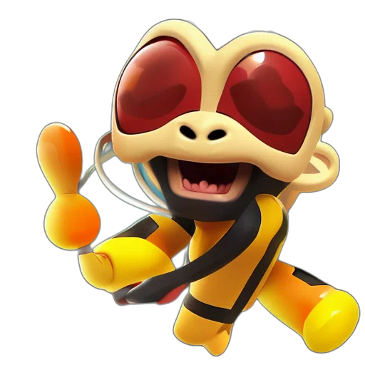 animal, mask, staff, creature transparent PNG cut-out