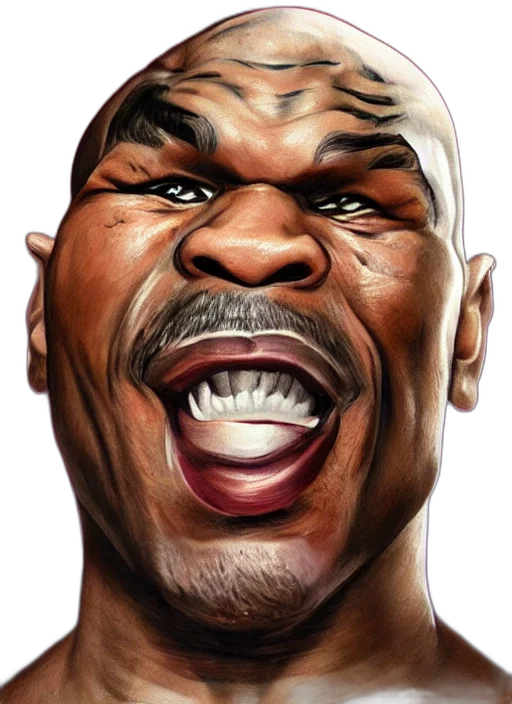 face, photorealistic, cartoon, comic book art transparent PNG cut-out