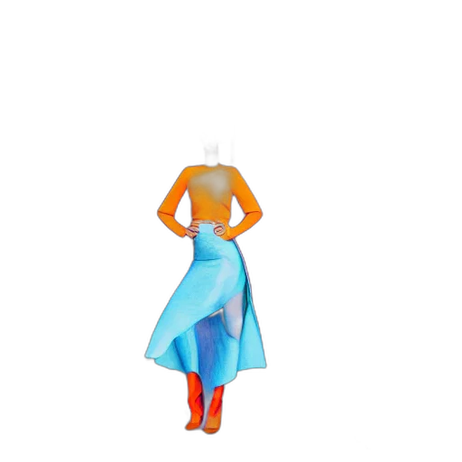 dress, staff, jacket, robot transparent PNG cut-out