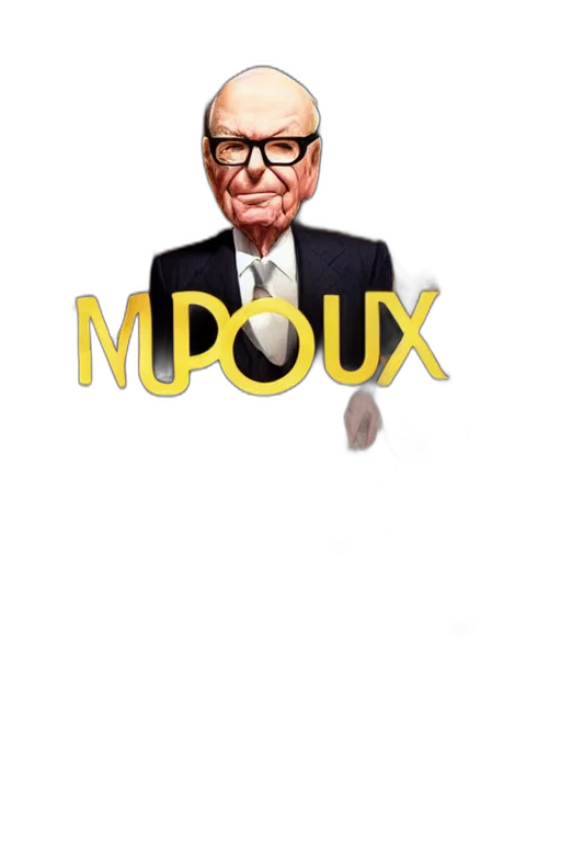 cartoon, rupert, murdoch, many transparent PNG cut-out