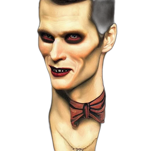 face, mask, staff, creature transparent PNG cut-out