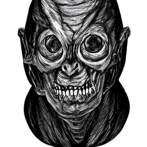 mask, face, creature, staff transparent PNG cut-out