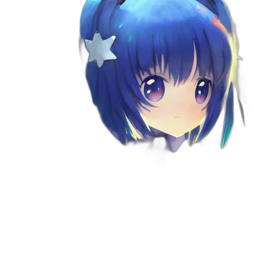 robot, hat, face, staff transparent PNG cut-out