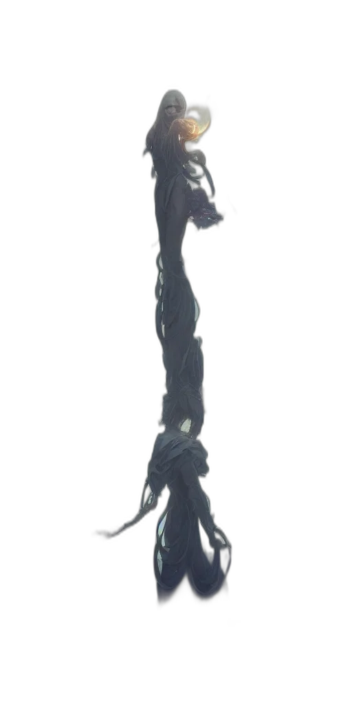 staff, sword, hair, crown transparent PNG cut-out