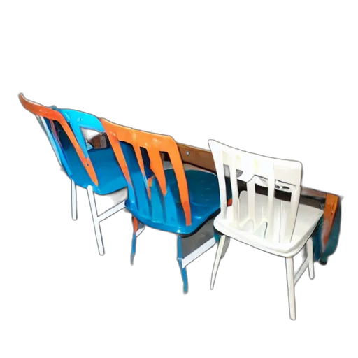 furniture, 3d render, concept art, photorealistic transparent PNG cut-out