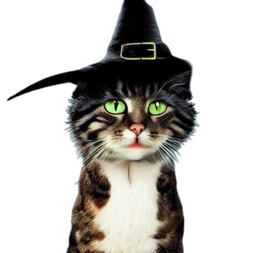 hat, staff, animal, creature transparent PNG cut-out