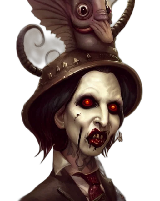 face, mask, hat, creature transparent PNG cut-out