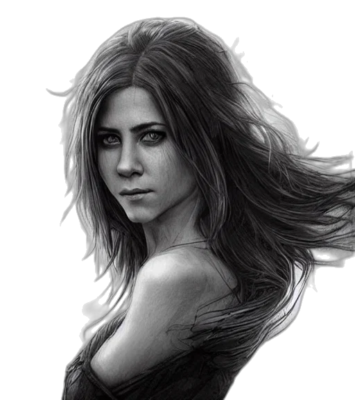 hair, face, photorealistic, fantasy art transparent PNG cut-out
