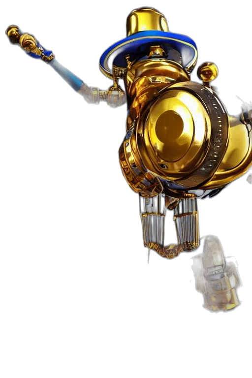 robot, weapon, sword, staff transparent PNG cut-out