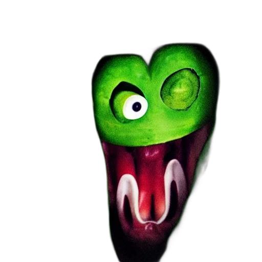 creature, mask, staff, face transparent PNG cut-out