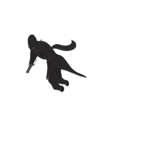 dragon, animal, staff, creature transparent PNG cut-out