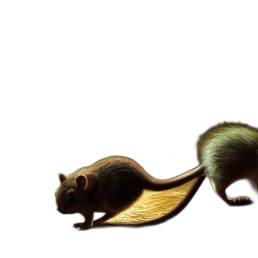 hair, animal, staff, hat transparent PNG cut-out