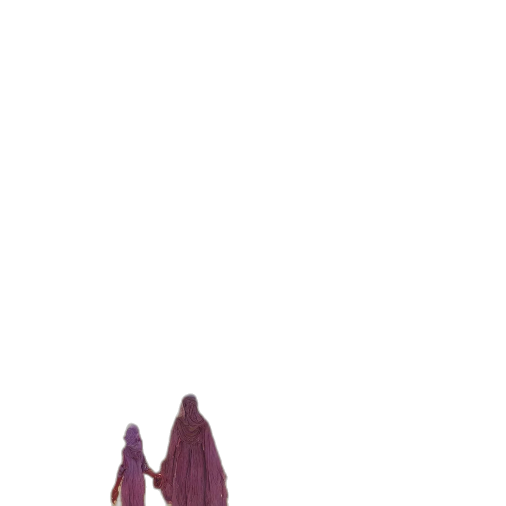 dress, staff, umbrella, shoes transparent PNG cut-out