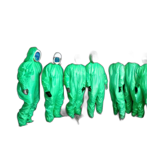 jacket, mask, dress, creature transparent PNG cut-out