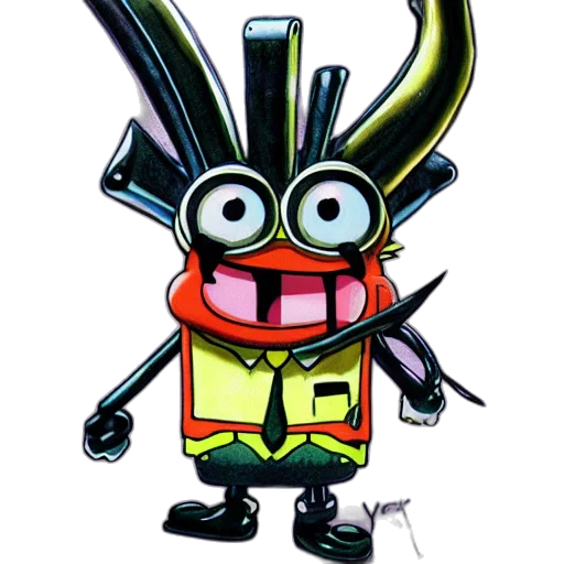 robot, staff, animal, mask transparent PNG cut-out