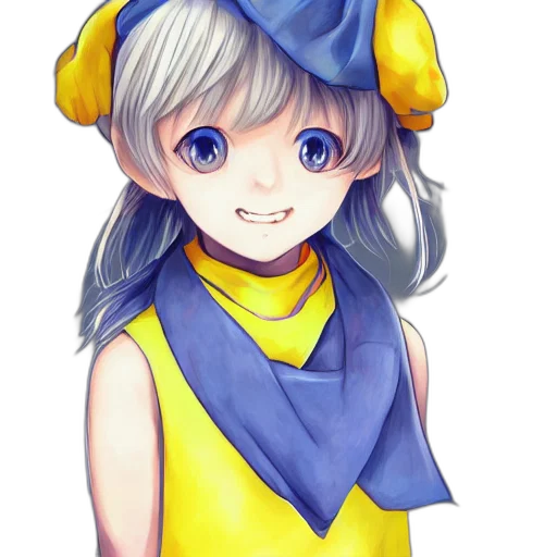 staff, hat, face, dress transparent PNG cut-out