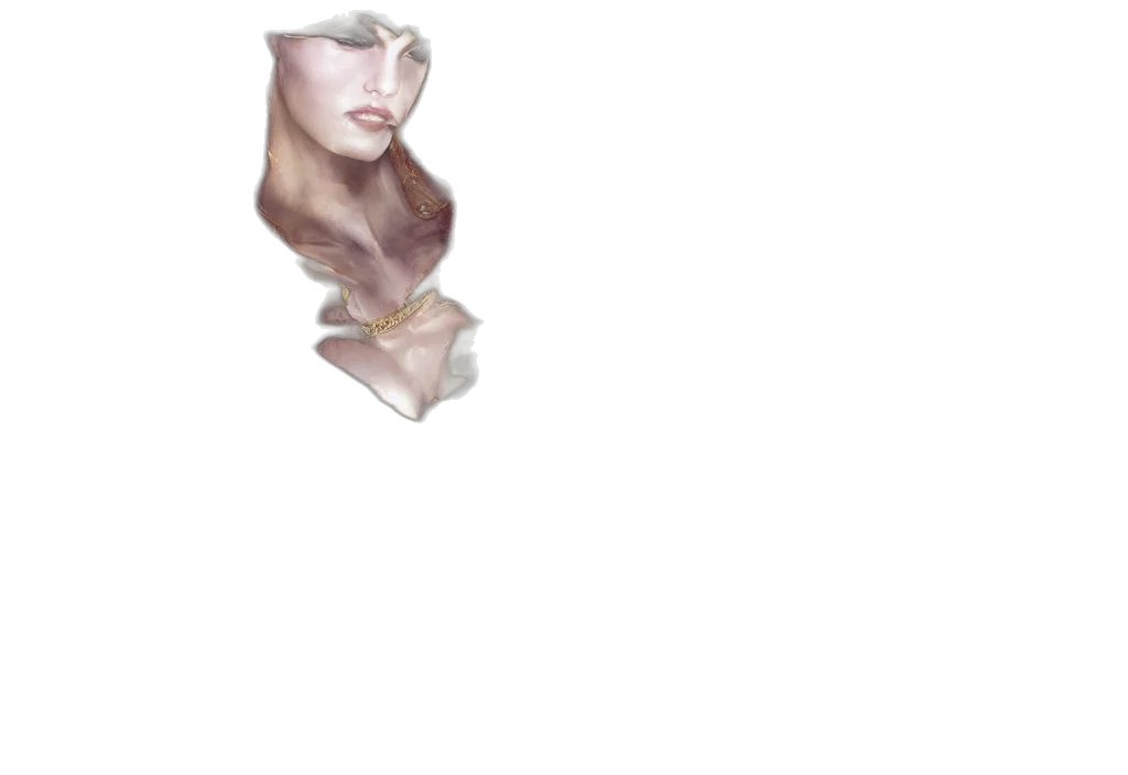 face, hair, mask, crown transparent PNG cut-out