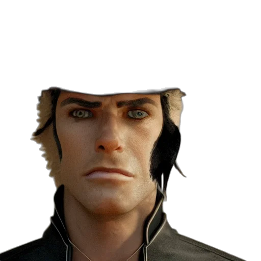 hat, face, staff, jacket transparent PNG cut-out