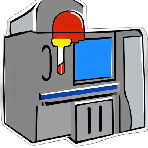 robot, weapon, staff, pixel art transparent PNG cut-out