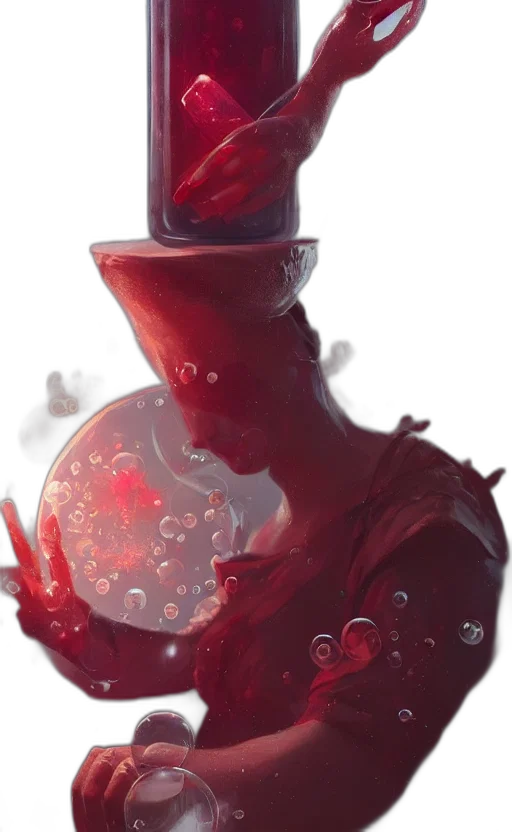 bottle, mask, robot, crown transparent PNG cut-out