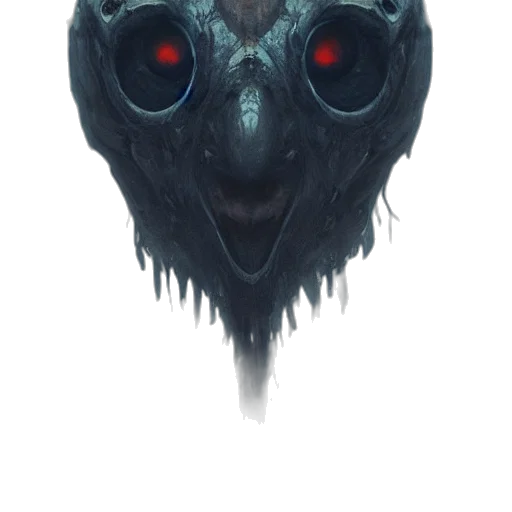 mask, face, creature, robot transparent PNG cut-out