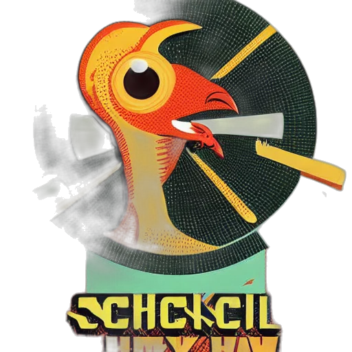 umbrella, jacket, staff, robot transparent PNG cut-out