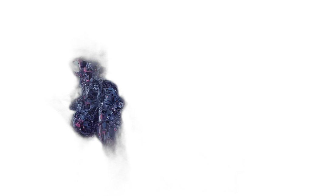 dragon, robot, mask, creature transparent PNG cut-out