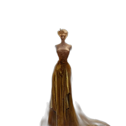 dress, crown, jewelry, hair transparent PNG cut-out