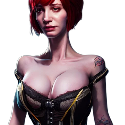 dress, robot, fantasy art, concept art transparent PNG cut-out