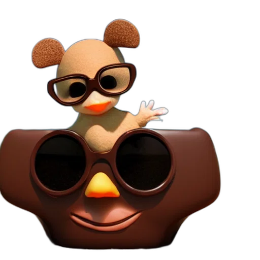 staff, mask, face, 3d render transparent PNG cut-out