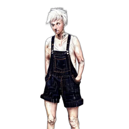 dress, staff, animal, concept art transparent PNG cut-out