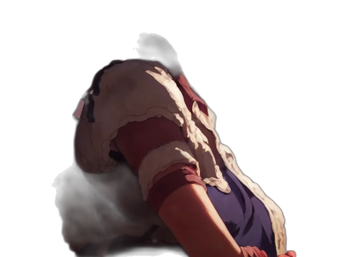 dress, staff, weapon, face transparent PNG cut-out