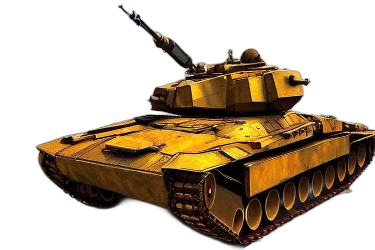 weapon, animal, car, 3d render transparent PNG cut-out