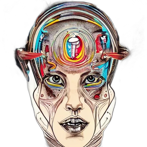 mask, face, robot, jewelry transparent PNG cut-out